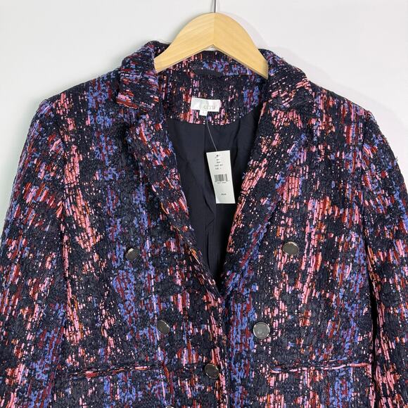 NWT Ecru Textured Blazer Lady Jacket - Size Large - Picture 5 of 9